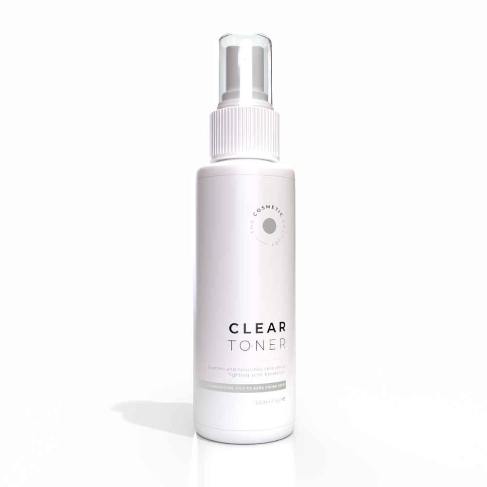 Cleansers & Toners The Cosmetic Factory Clear Toner | 120Ml