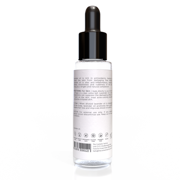 The Cosmetic Factory Lavender Oil | 30Ml Massage Oils & Lotions