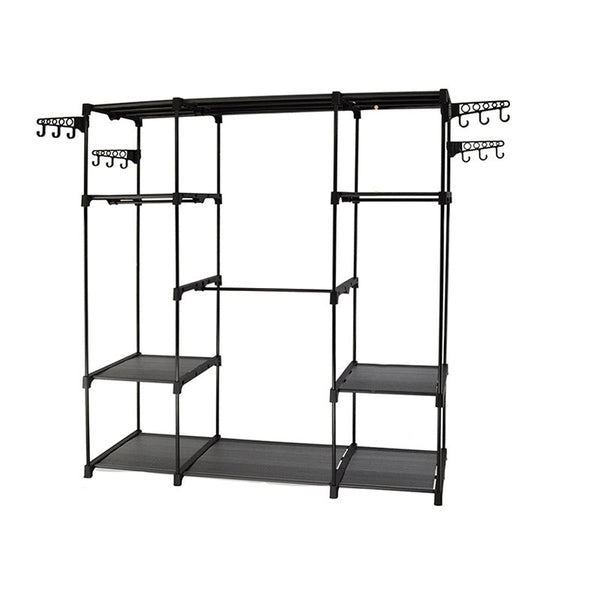 Sorti Freestanding Portable Closet Metal Wardrobe Garment Rack Hanger Garment Racks