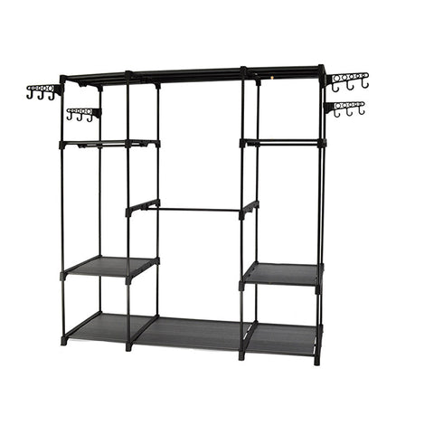 Sorti Freestanding Portable Closet Metal Wardrobe Garment Rack Hanger Garment Racks