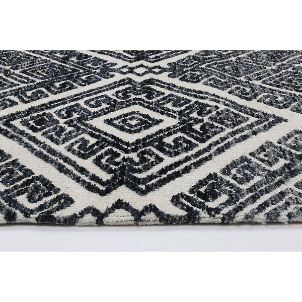 Amritsar Glenfalls Anthracite Tribal Rug 160X230cm Rugs