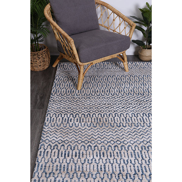 Amritsar Camphils Navy Tribal Rug 240X330 Rugs