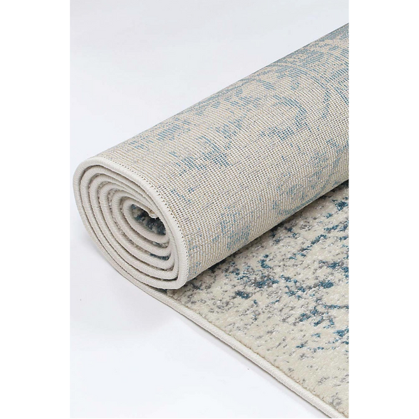 Delicate Audrey Ivory Blue Rug 200X290 Rugs