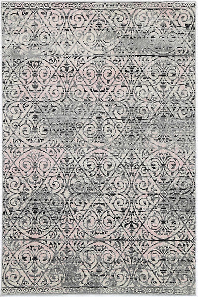 Delicate Katherine Ash Ivory Rug 80X300 Rugs