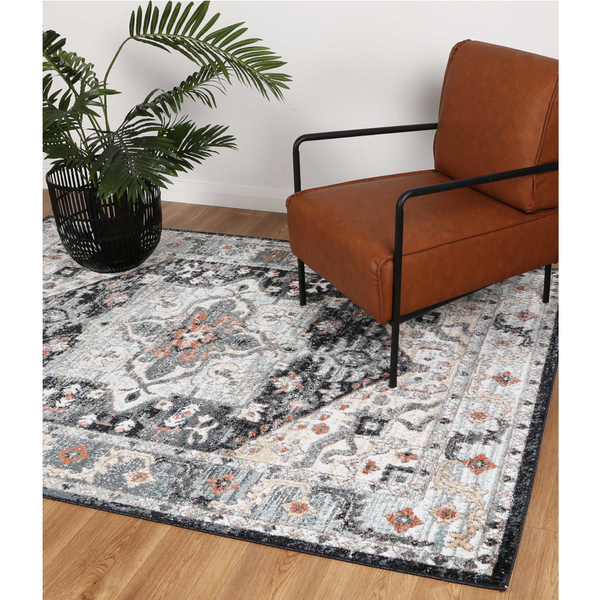 Estate Esta10 Charcoal 80X150 Rugs