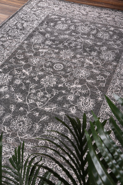 Salsa Dorian Grey Transitional Rug 160 X 230 Cm Rugs