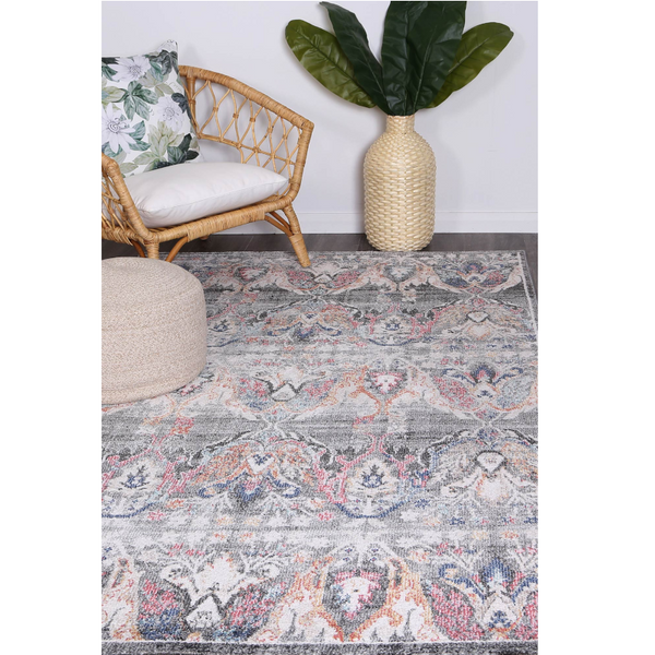 Lyndhurst Transitional Muted Mullti Rug 280X380 Rugs