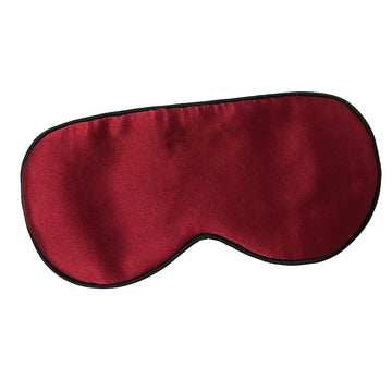 100 Silk Sleep Eye Mask For Women Men Burgundy Eye Masks