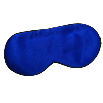 100 Silk Sleep Eye Mask For Women Men Royal Blue Eye Masks