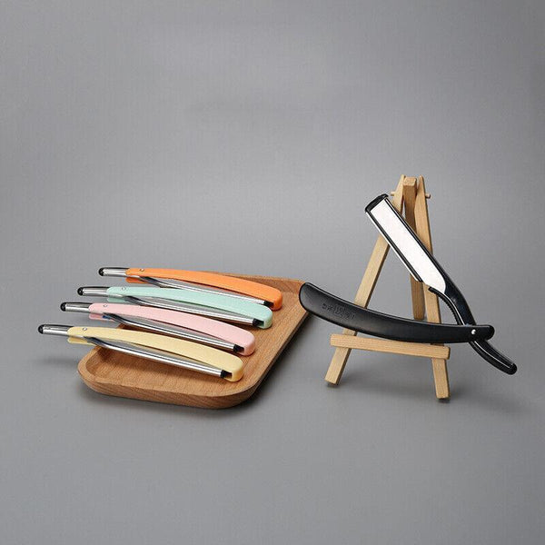 Old Shaver Razor Eyebrow Knife Folding Manual Holder Home Salon Tool Au 10Pcs Blades Only Men's Razor Blades