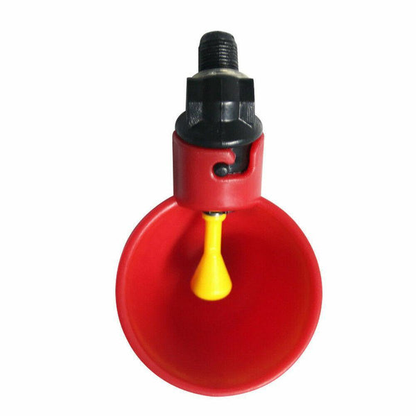 10 Pcs Automatic Poultry Waterer Cups For Chickens & Birds Pet Chicken Supplies