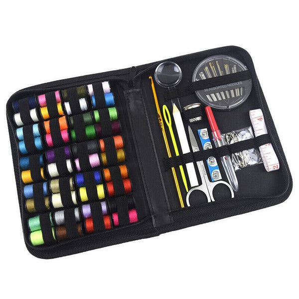 128Pcs Sewing Kit Home Travel Emergency Professional Set Hand Sewing Needles