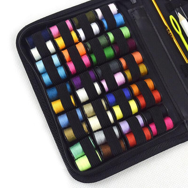 128Pcs Sewing Kit Home Travel Emergency Professional Set Hand Sewing Needles