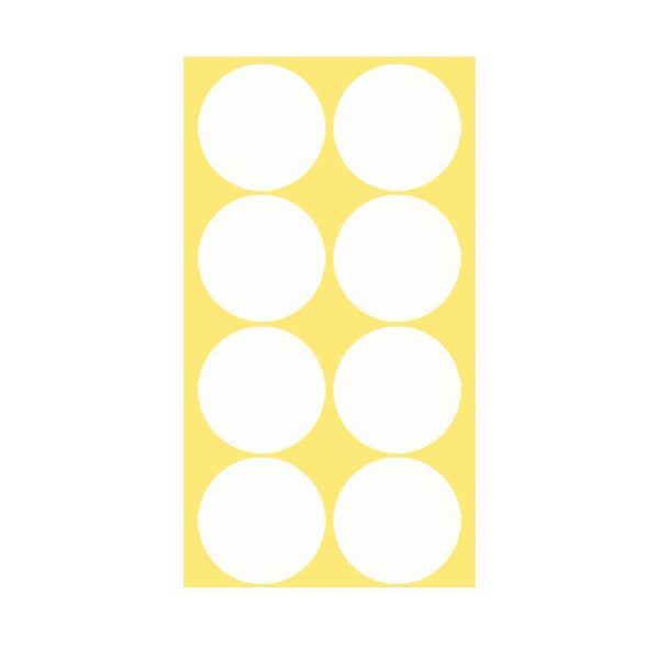 8/13/25/50Mm Colour Sticker Dots Adhesive Round Labels Circular Scrapbooking White Sheet Scrapbooking Stickers
