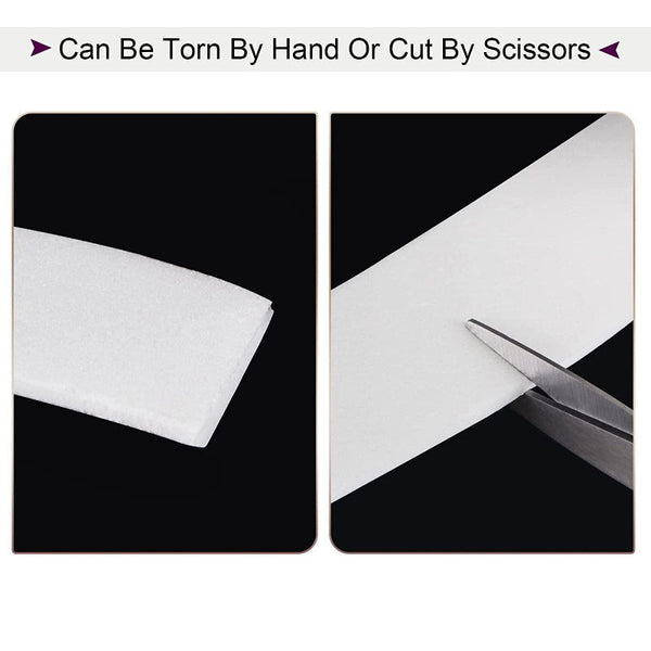 Double Sided White Pe Foam Mounting Diy Craft Strong Adhesive 2.5M 15Mm*2.5M Sticky Tape