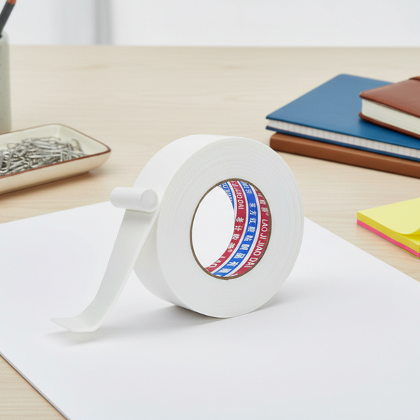 Double Sided White Pe Foam Sticky Tape Mounting Diy Craft Strong Adhesive 2.5M 20Mm*2.5M Adhesive Tapes