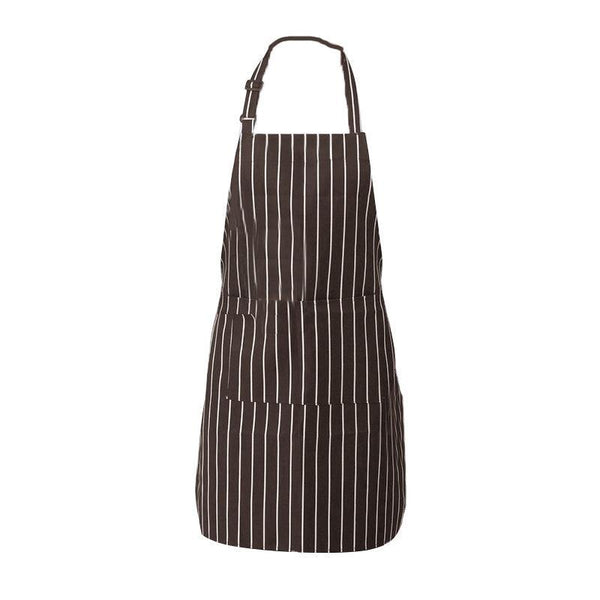Apron With Pocket 2Pcs Chef Butcher Kitchen Cooking Baking Restaurant Wear Black Aprons