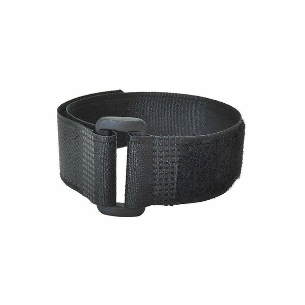 Magic Cable Ties Reusable Winder Coded Organiser Cords Hook Loop Black 20*200Mm 10Pcs Cable Ties & Organisers