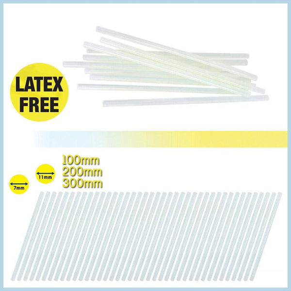 Clear Hot Melt Glue Sticks Adhesive Craft For Diy Tool 7Mm X 200Mm 50Pcs Glue Guns & Sticks