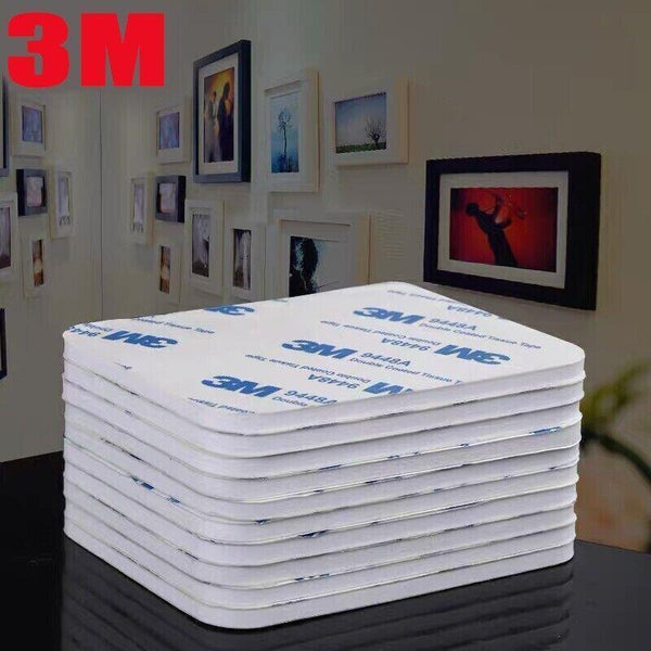 Square 25 X 20 3Mm Double Sided Foam Sticker Tape Self Adhesive Pads 4Pcs Craft Tape