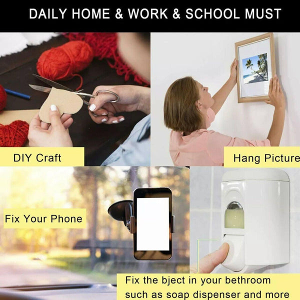 Square 25 X 20 3Mm Double Sided Foam Sticker Tape Self Adhesive Pads 6Pcs Adhesive Tapes