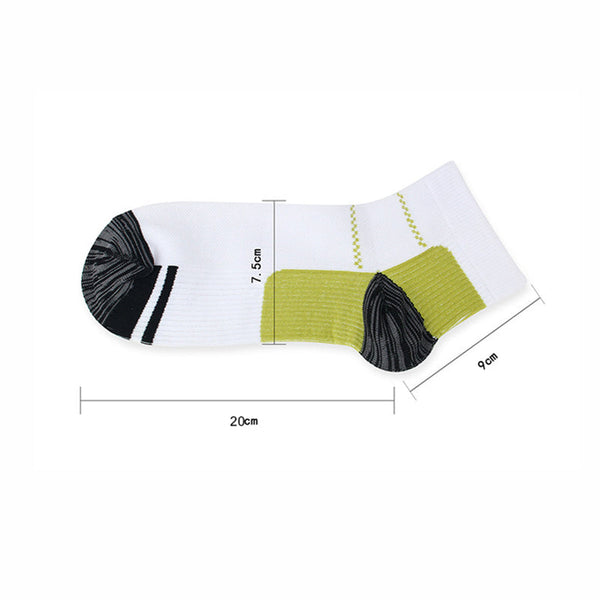 L Xl Ankle Compression For Foot Support And Daily Comfort Unisex Black Blue Socks