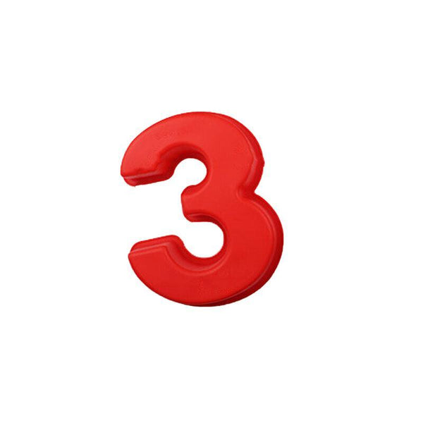 10 Inch Silicone Number Cake Mould Birthday Baking Pan Fondant Tools Muffin Pans & Baking Moulds