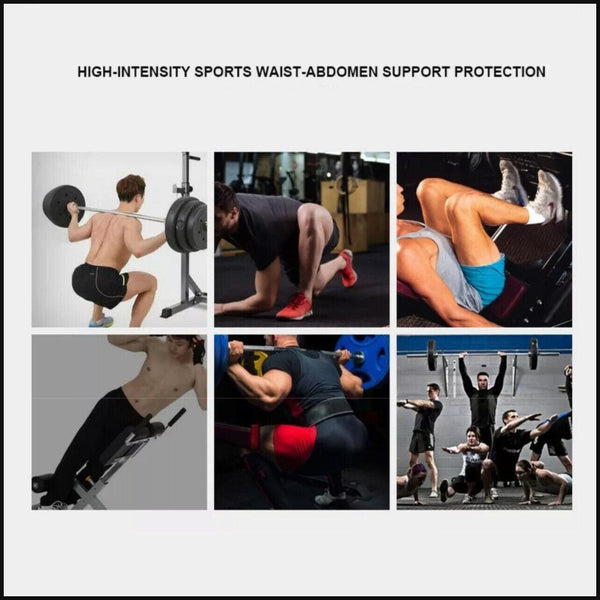 Fitness Weight Lifting Belt Barbell Dumbell Training Back Support Men Women Yellow Belts