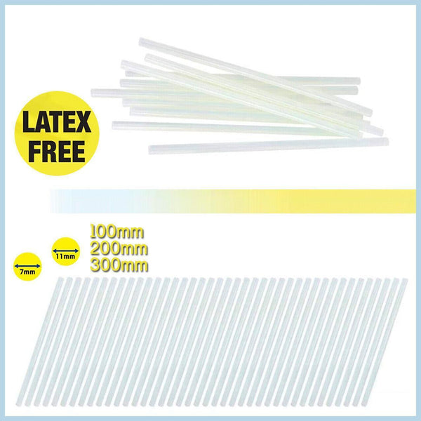 Clear Hot Melt Glue Sticks Adhesive Craft For Diy Tool 7Mm 11Mm X 100Mm 10Pcs Glue Guns & Sticks