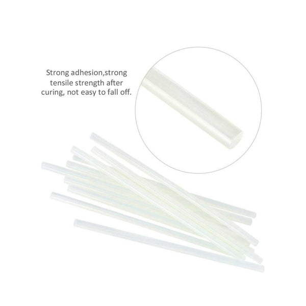 Clear Hot Melt Glue Sticks Adhesive Craft For Diy Tool 7Mm 11Mm X 100Mm 10Pcs Glue Guns & Sticks