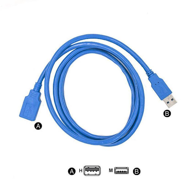Super Speed Usb 3.0 Male To Female Data Cable Extension Cord For Laptop Pc Camera 3M Other Computer Cables