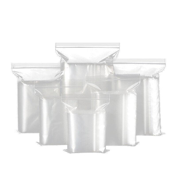 100Pcs 100Micron Bulk Clear Resealable Pe Plastic Zip Bags 11*16Cm Other Envelopes & Mailers