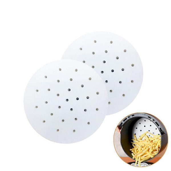 100Pcs Non Stick Air Fryer Parchment Liners 18Cm Air Fryer Accessories