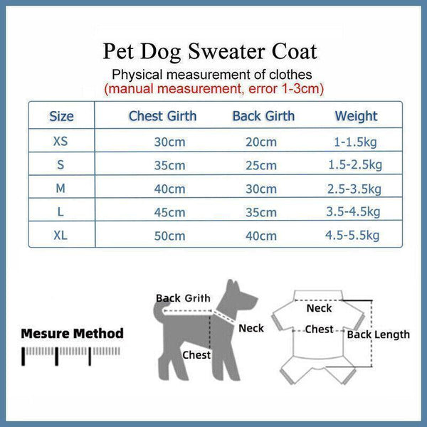 Xl Size Cute Pet Dog Warm Jumper Sweater Clothes Cat Knitwear Knitted Coats Winter Yellow Giraffe Dog Clothing & Shoes