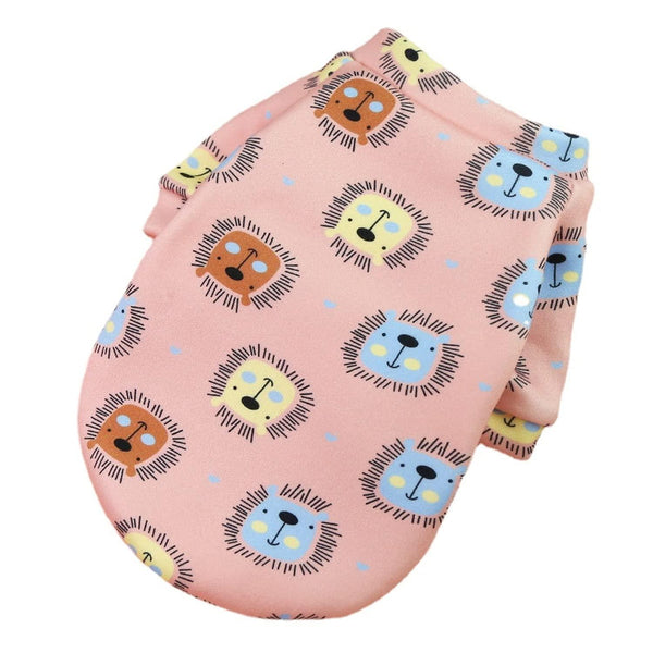 Xl Size Cute Pet Dog Warm Jumper Sweater Clothes Cat Knitwear Knitted Coats Winter Pink Lion Dog Clothing & Shoes
