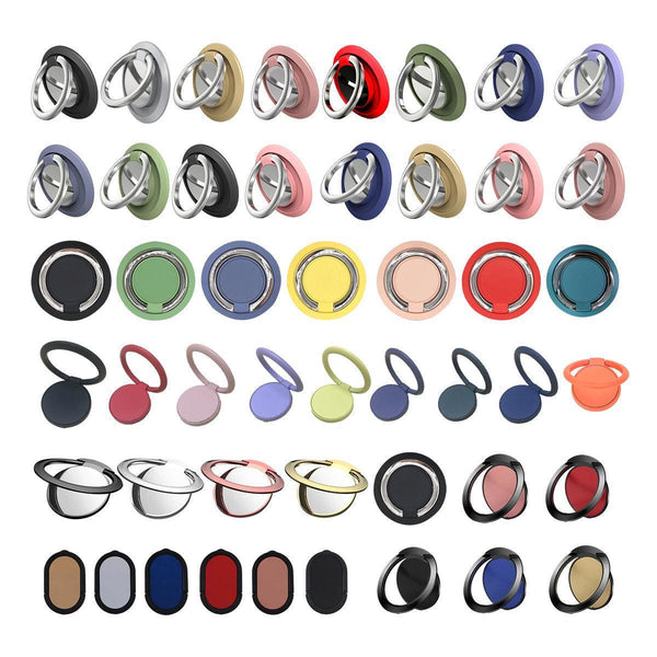 Iring Phone Ring Finger Holder Stand Car Mount Hook For Iphone Ipad Mobile Grip B3 Blue Grey Other Mobile Accessories