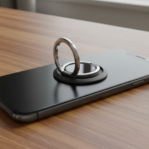 Iring Phone Ring Finger Holder Stand Car Mount Hook For Iphone Ipad Mobile Grip Style D Black Mounts & Holders