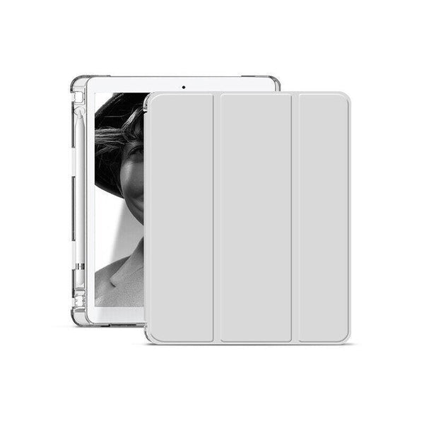 Shockproof Silicone Ipad Air 3/ 4 Cover With Pencil Slot And Smart Wake Cases Covers Keyboard Folios