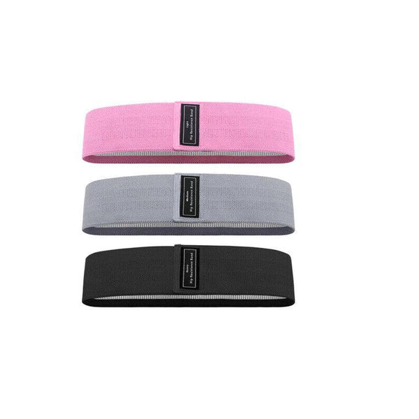 Aolikes Set 3 Resistance Booty Bands Hip Circle Loop Workout Exercise Of With Bag Resistance Trainers