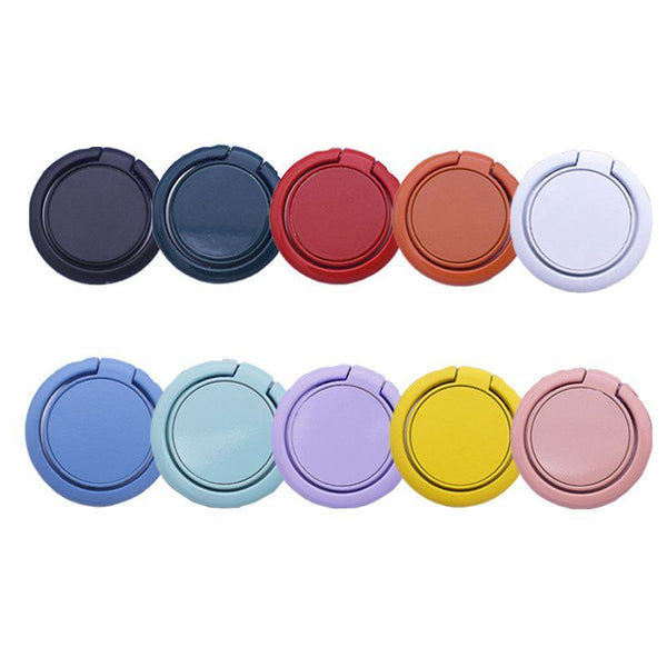 Phone Ring Bracket 360 Degree Rotation Solid Colour Mobile Holder Grip Stand Blue Other Mobile Accessories