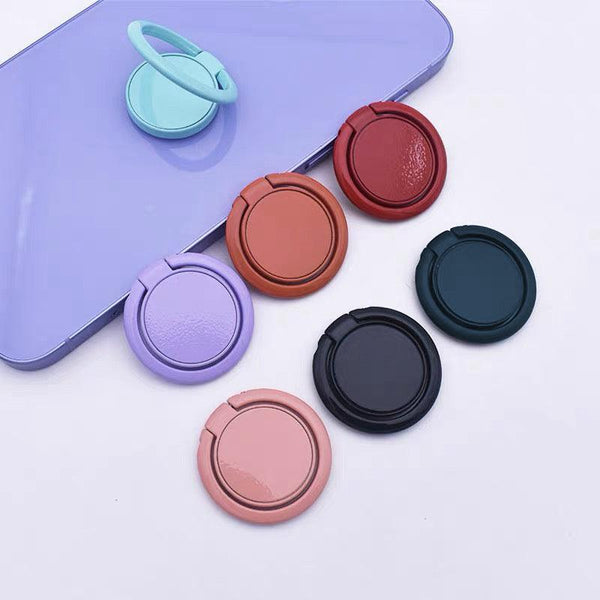 Phone Ring Bracket 360 Degree Rotation Solid Colour Mobile Holder Grip Stand White Other Mobile Accessories