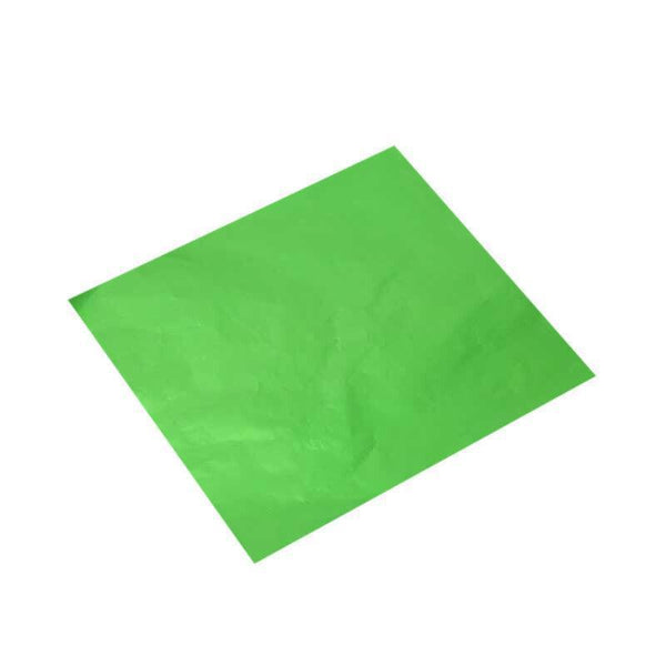 100Pcs Tin Foil Aluminium Wrapping Square Chocolate Wrappers 10Cm Blue/Embossed Other Decorating Tools