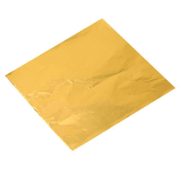 100Pcs Tin Foil Aluminium Wrapping Square Chocolate Wrappers 15Cm Pink Embossed Other Baking Accessories