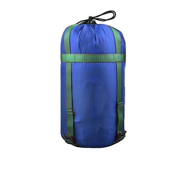 Camping Sleeping Bag Compression Sack Waterproof Outdoor Storage Lake Blue Sleeping Bags
