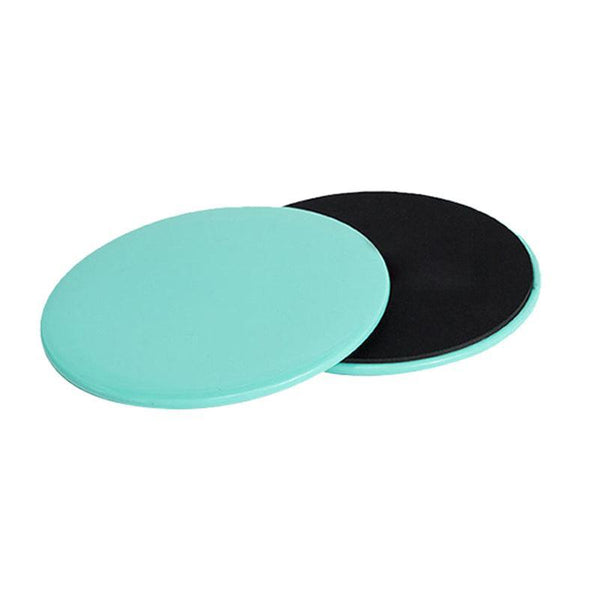 2Pcs Core Sliding Discs Fitness Sliders For Home Gym Yoga Gliding Exercise 17Cm Blue Gliders
