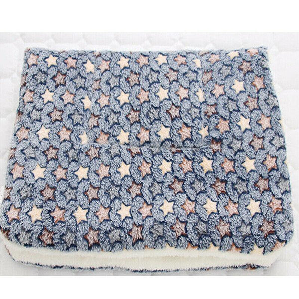 S Size Puppy Dog Cat Cushion Mattress Blanket Bed Soft Warm Pet Pad Winter Kennel House Pink Bear Dog Blankets