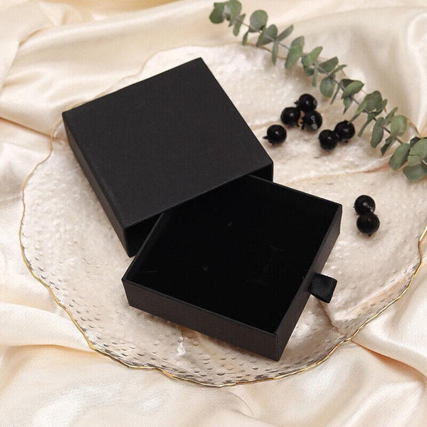 Cardboard Jewellery Gift Boxes Drawer Style Necklace Ring Earring Pendant Bracelet Case Red Jewellery Boxes