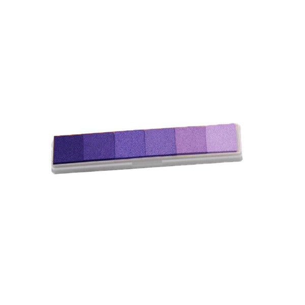 Gradient Color Ink Pad Inkpad Rubber Stamp Water Based Diy Finger Print 10 Colours C4 Stamps