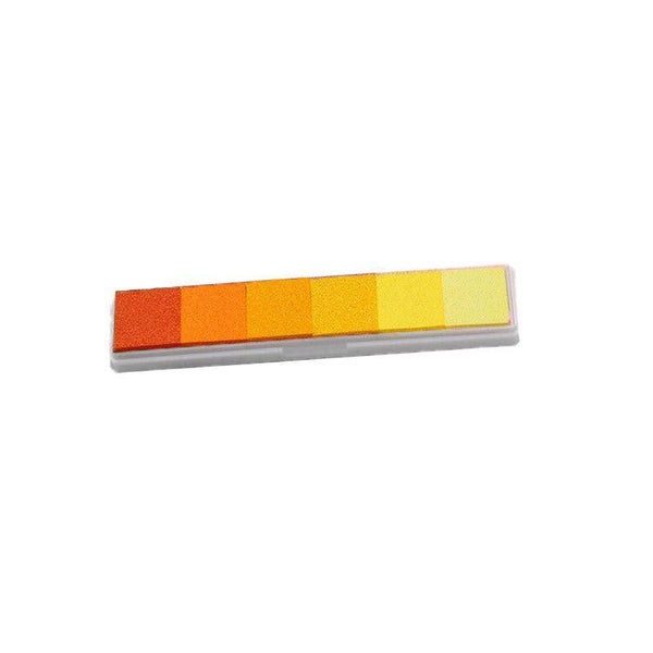 Gradient Color Ink Pad Inkpad Rubber Stamp Water Based Diy Finger Print 10 Colours C4 Stamps