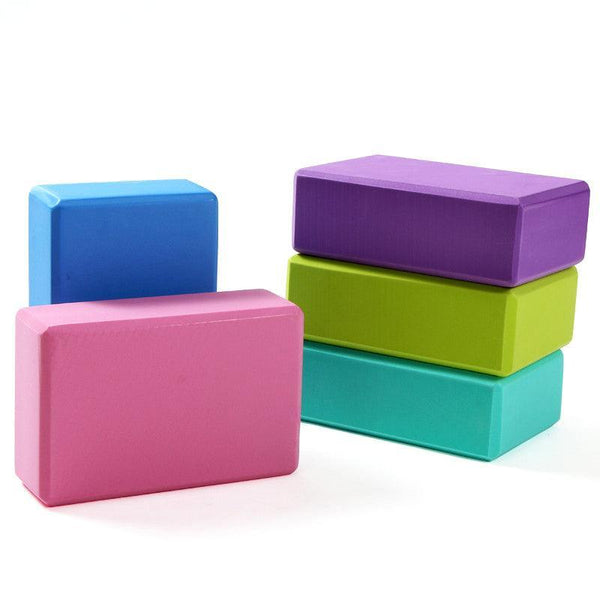 2Pcs Yoga Blocks Foam Brick Fitness Exercise Stretch Gym Pilates Tool Blackish Green Yoga & Pilates Accessories